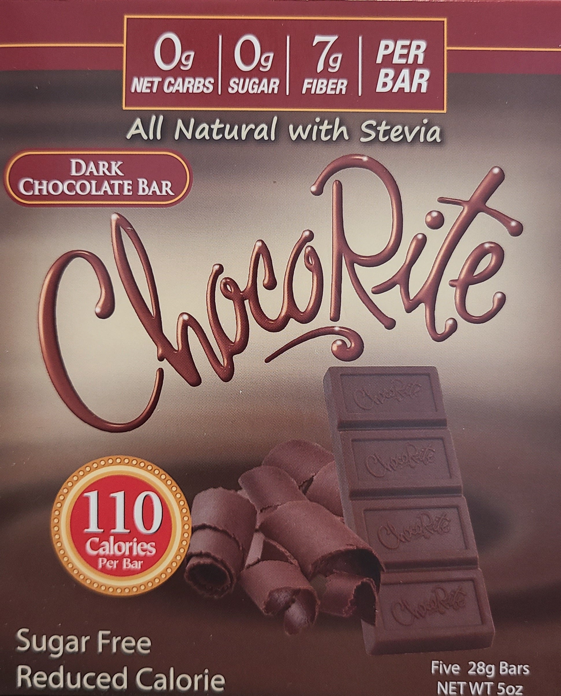 ChocoRite all-natural chocolate bars