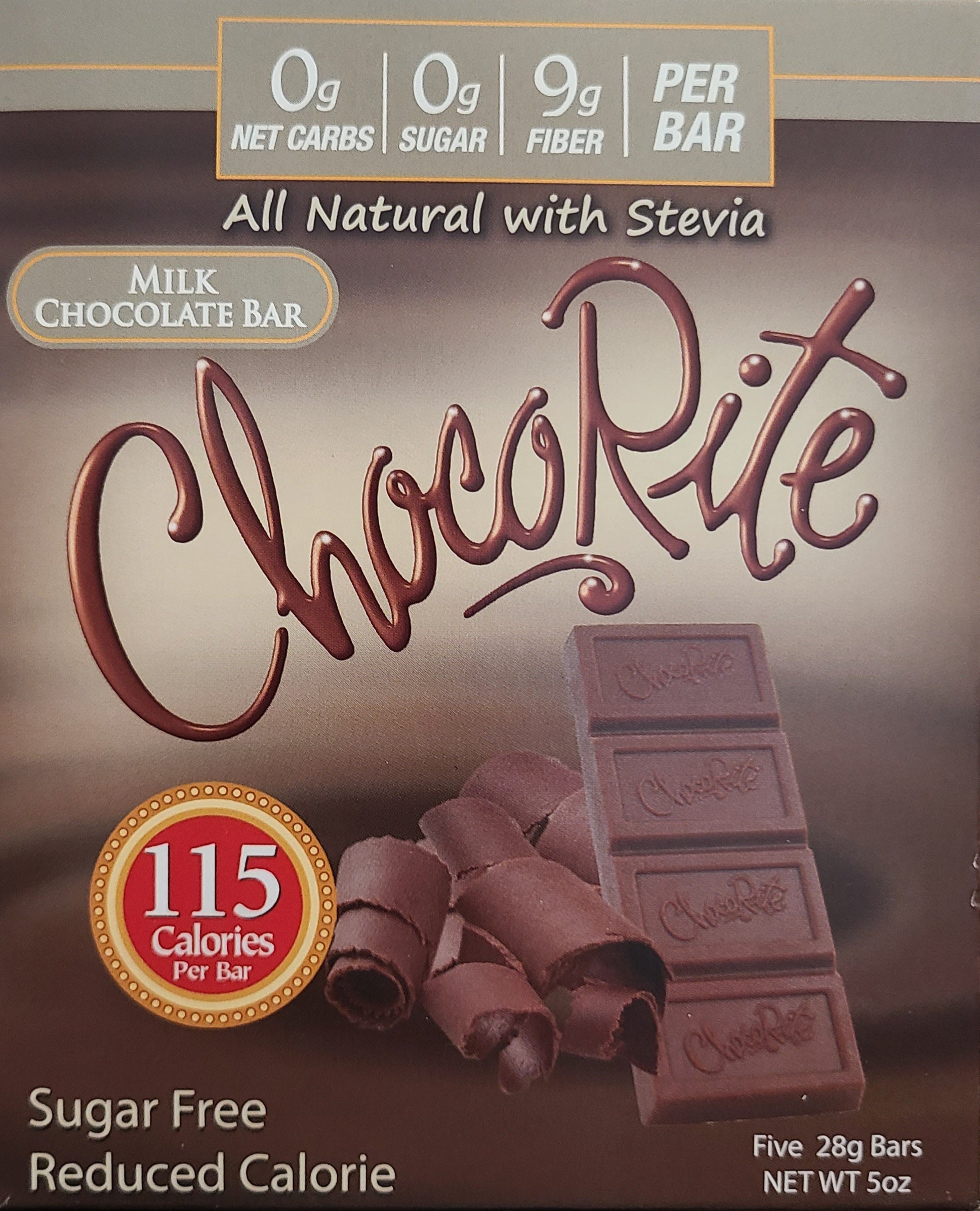 Healthsmart ChocoRite all-natural chocolate bars
