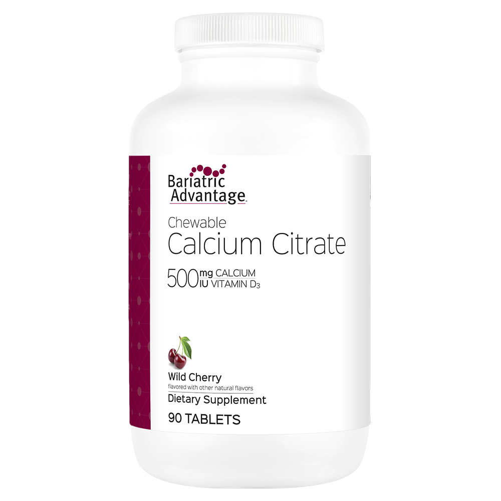 Bariatric Advantage Calcium Citrate Chewable 500mg