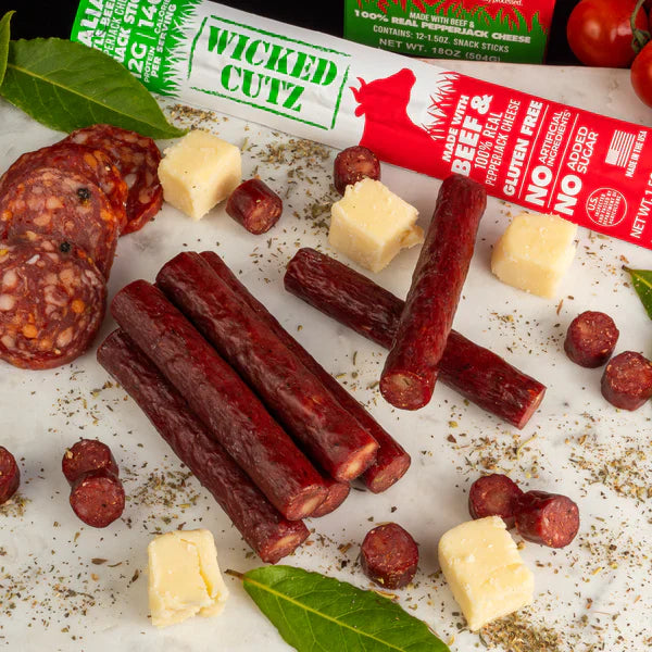 Wicked Cutz Beef Sticks Italian Beef