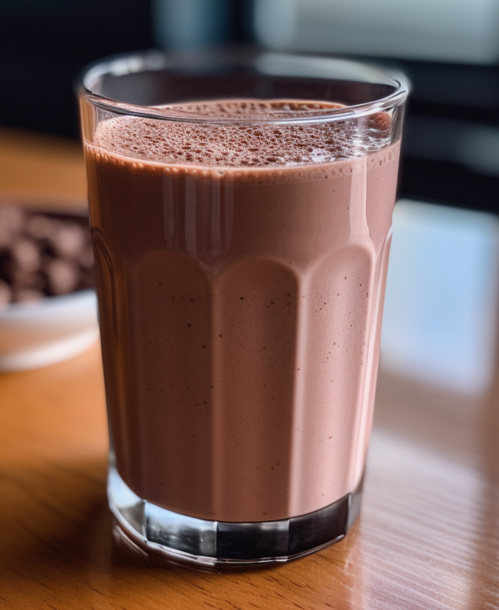 Bariatric chocolate almond butter protein shake recipe