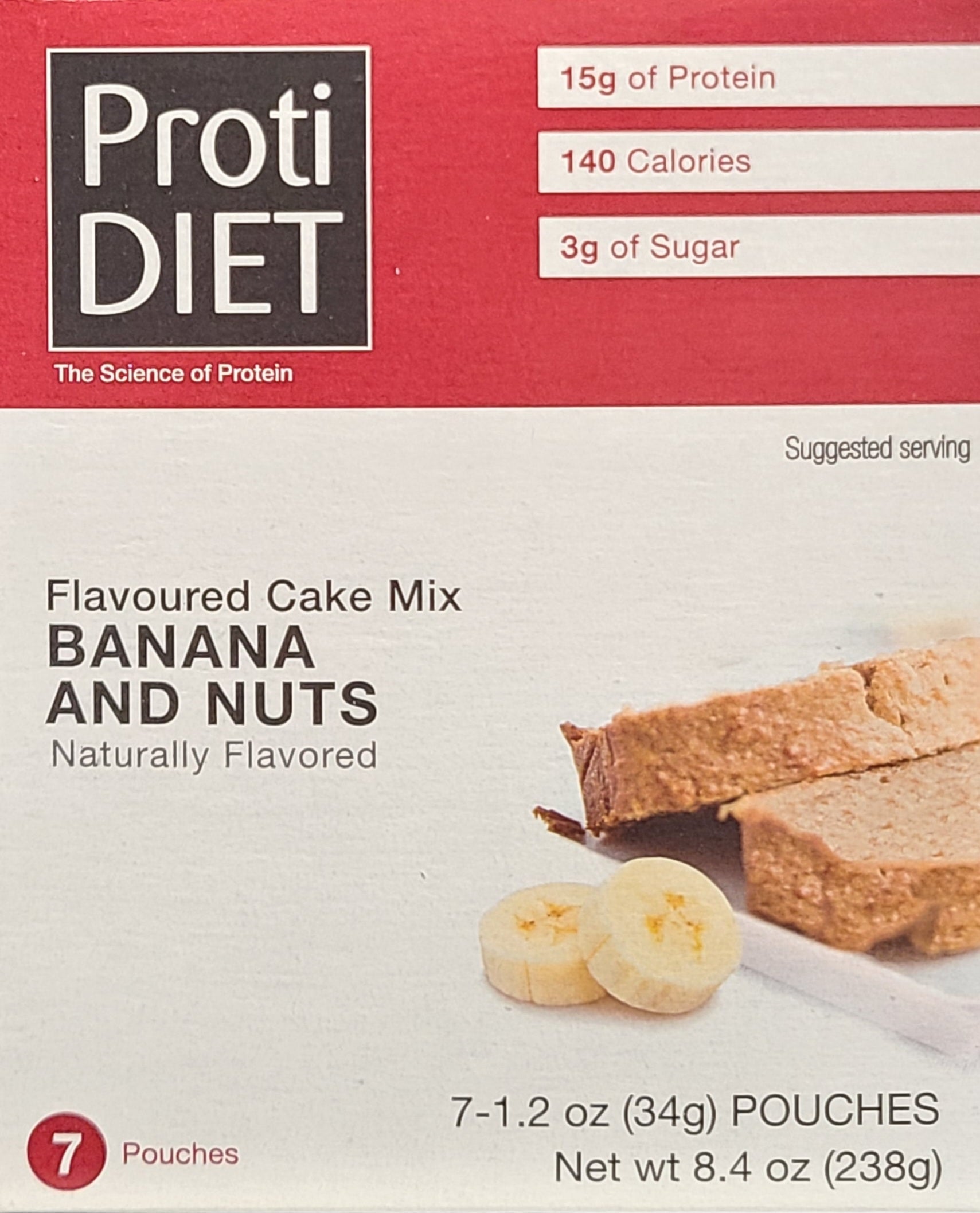 Banana Nut Cake - Protidiet