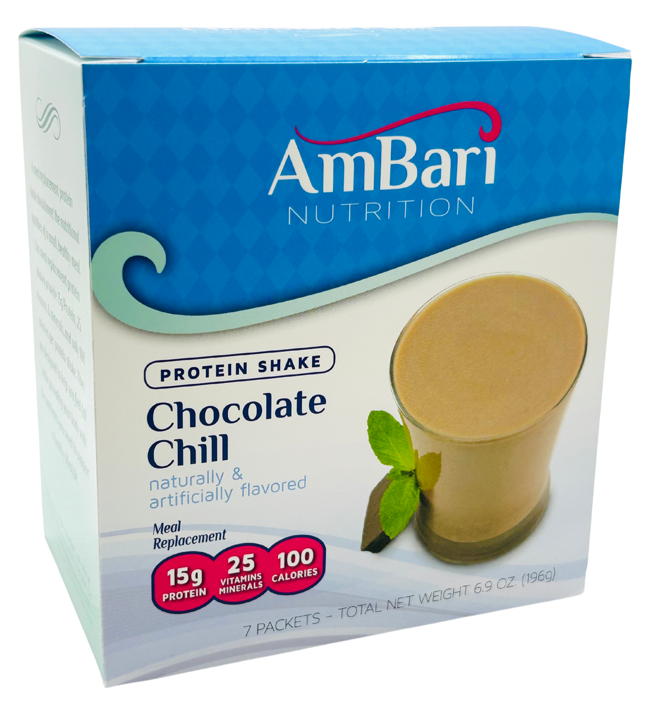 AmBari Nutrition Chocolate Mint 15g Protein Shake