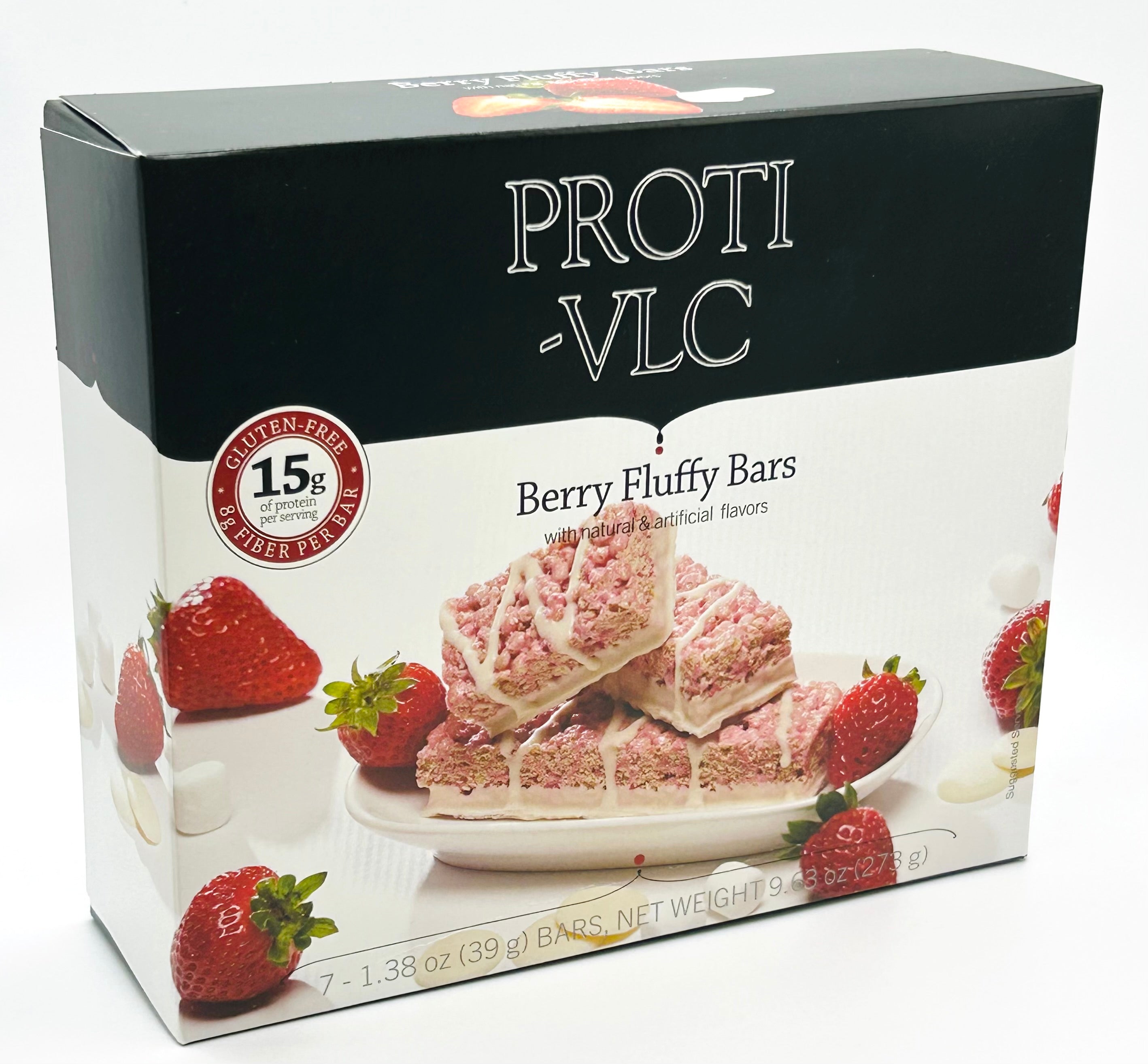 Proti-VLC Fluffy Berry Protein Bars