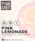 ProtiDiet Pink Lemonade Collagen Drink Pouches