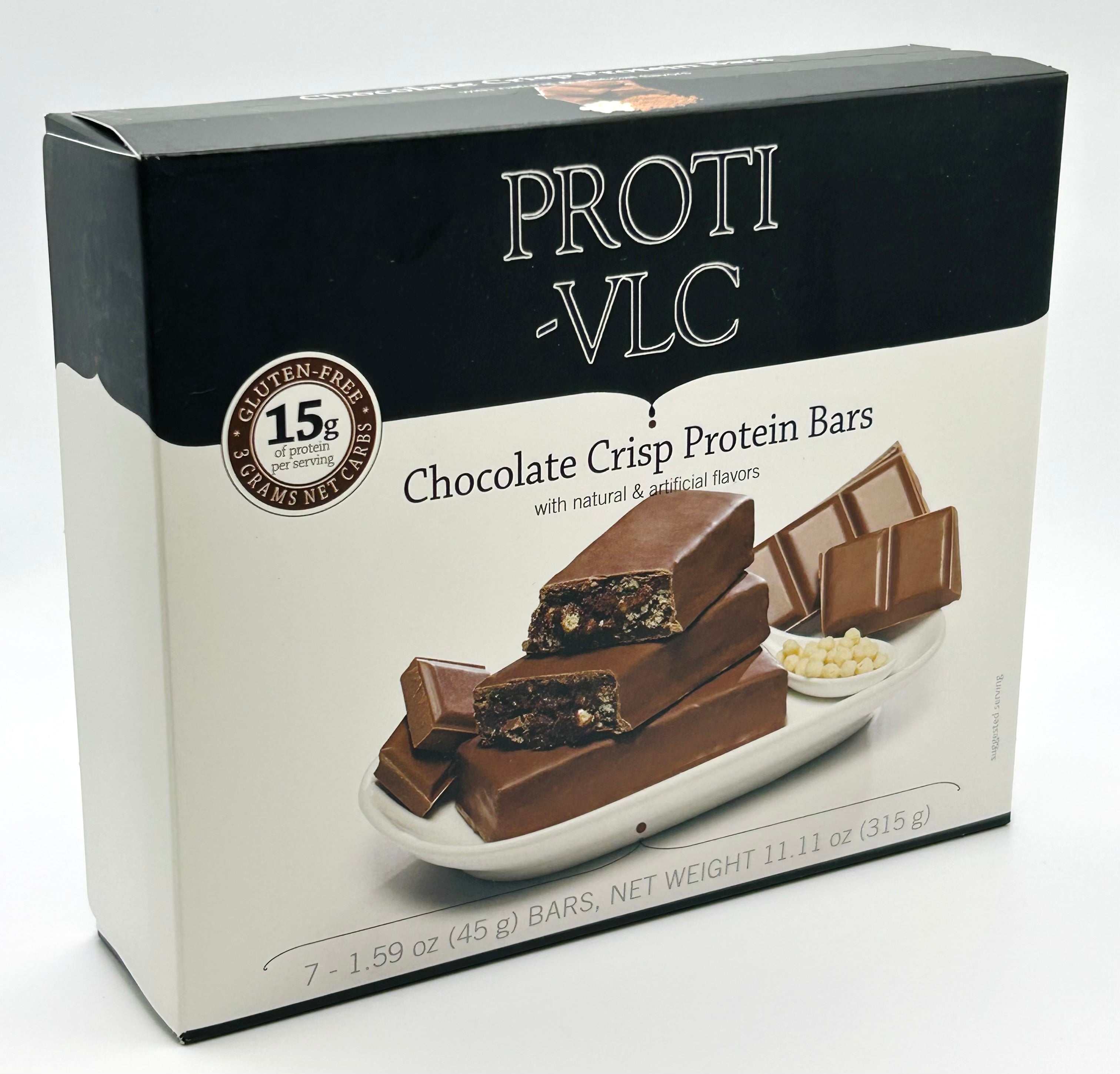 ProtiVLC Chocolate Crisp Protein Bars