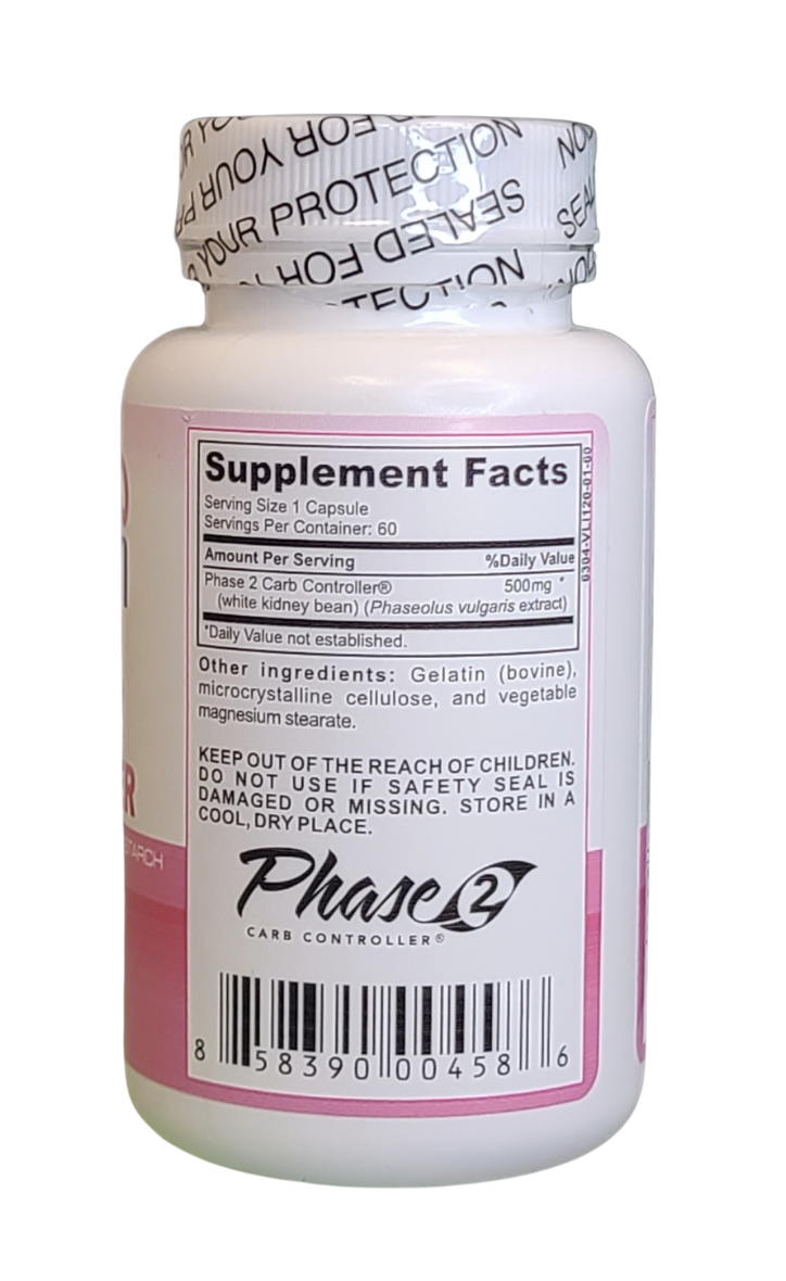 Starch & Carb Blocker Supplement Nutrition Facts