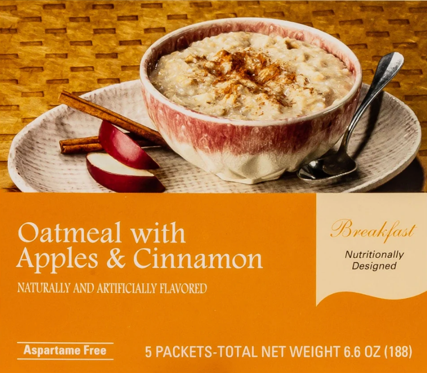 Apples & Cinnamon Oatmeal
