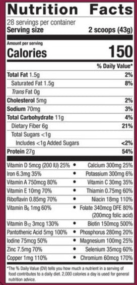 Bariatric Advantage HPMR Shakes