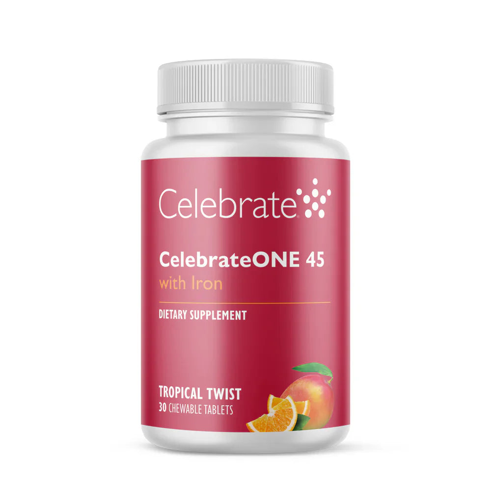 Multi-Chewable CelebrateONE 45 with Iron - Celebrate