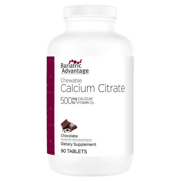 Bariatric Advantage Calcium Citrate Chewable 500mg