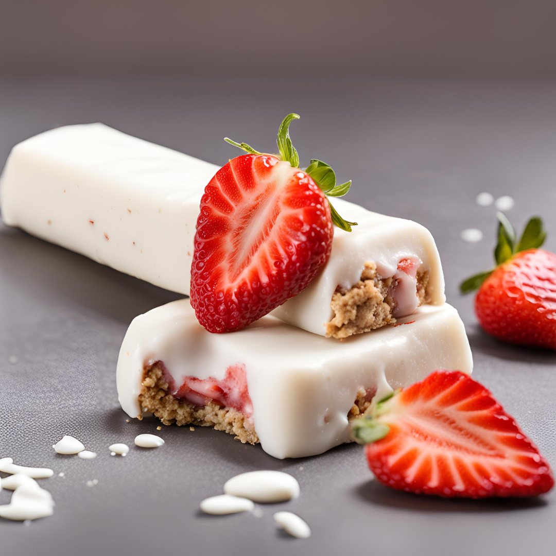 Strawberry Cheesecake Dough Bars