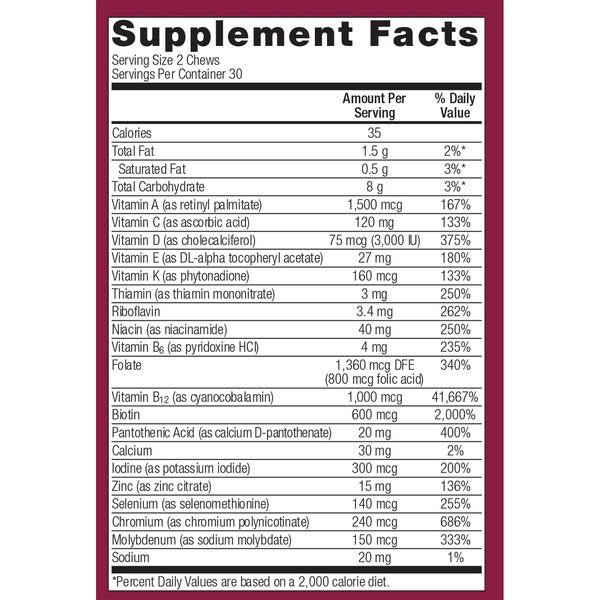 Bariatric Advantage Multi Chewy Bite - Strawberry Watermelon