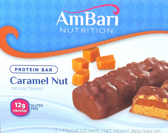 Caramel Nut Bars