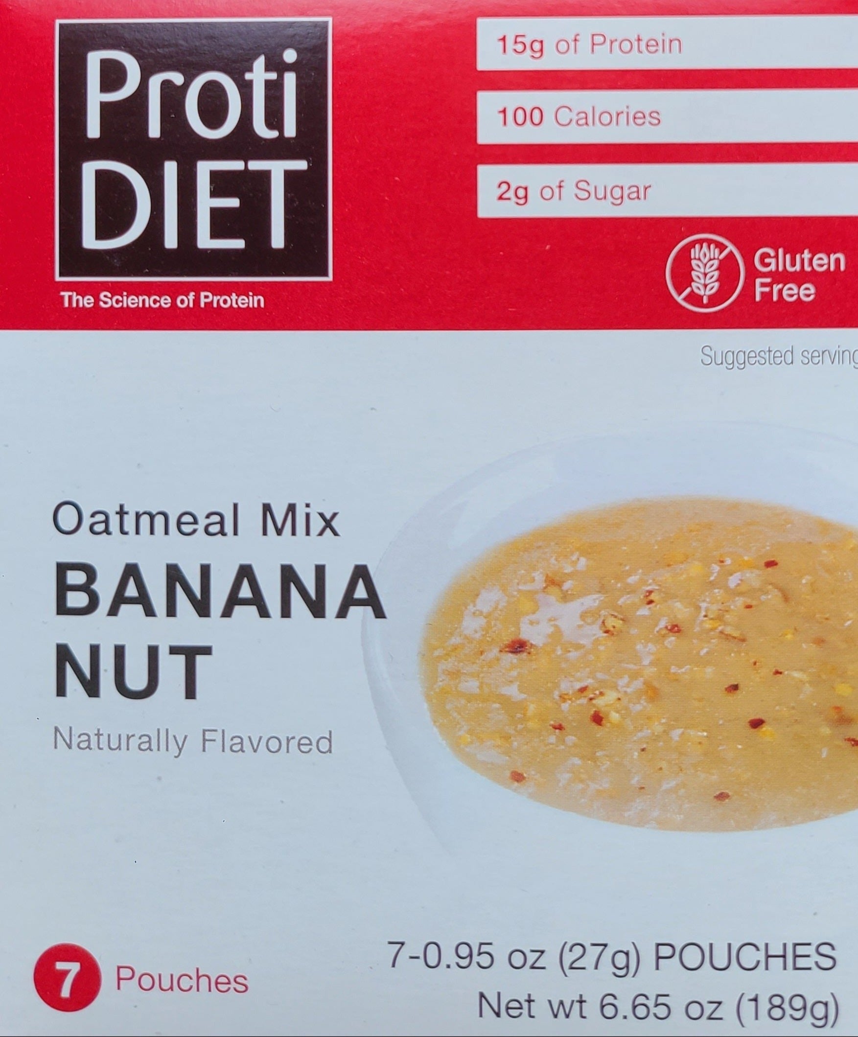 Banana Nut Oatmeal - ProtiDiet