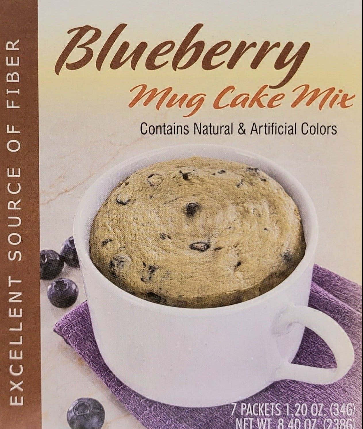 Blueberry Mug Cake