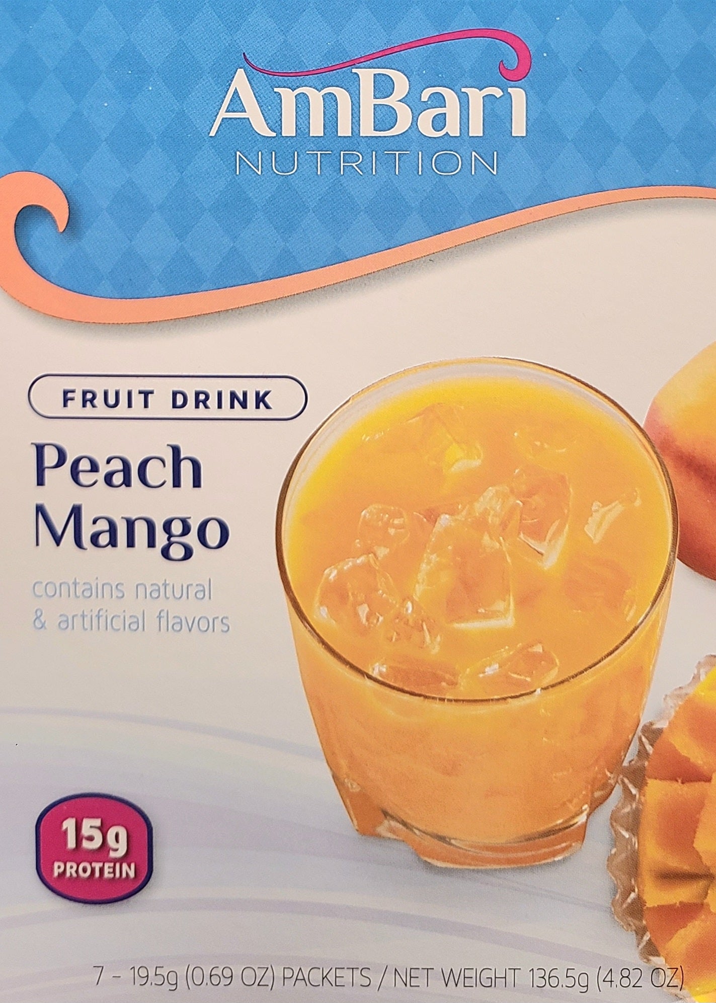 Peach Mango Fruit Drink