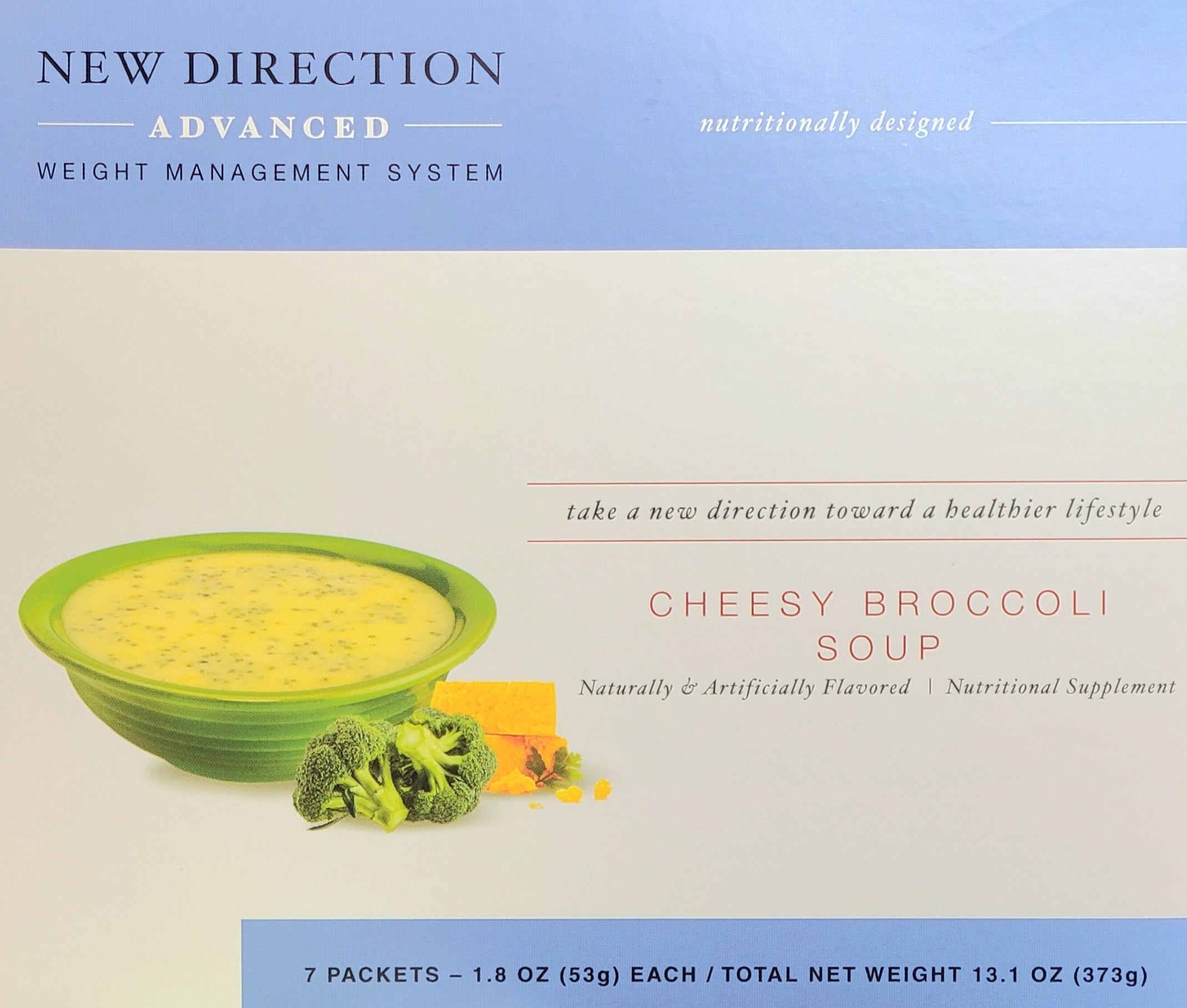 Cheesy Broccoli Soup - New Direction