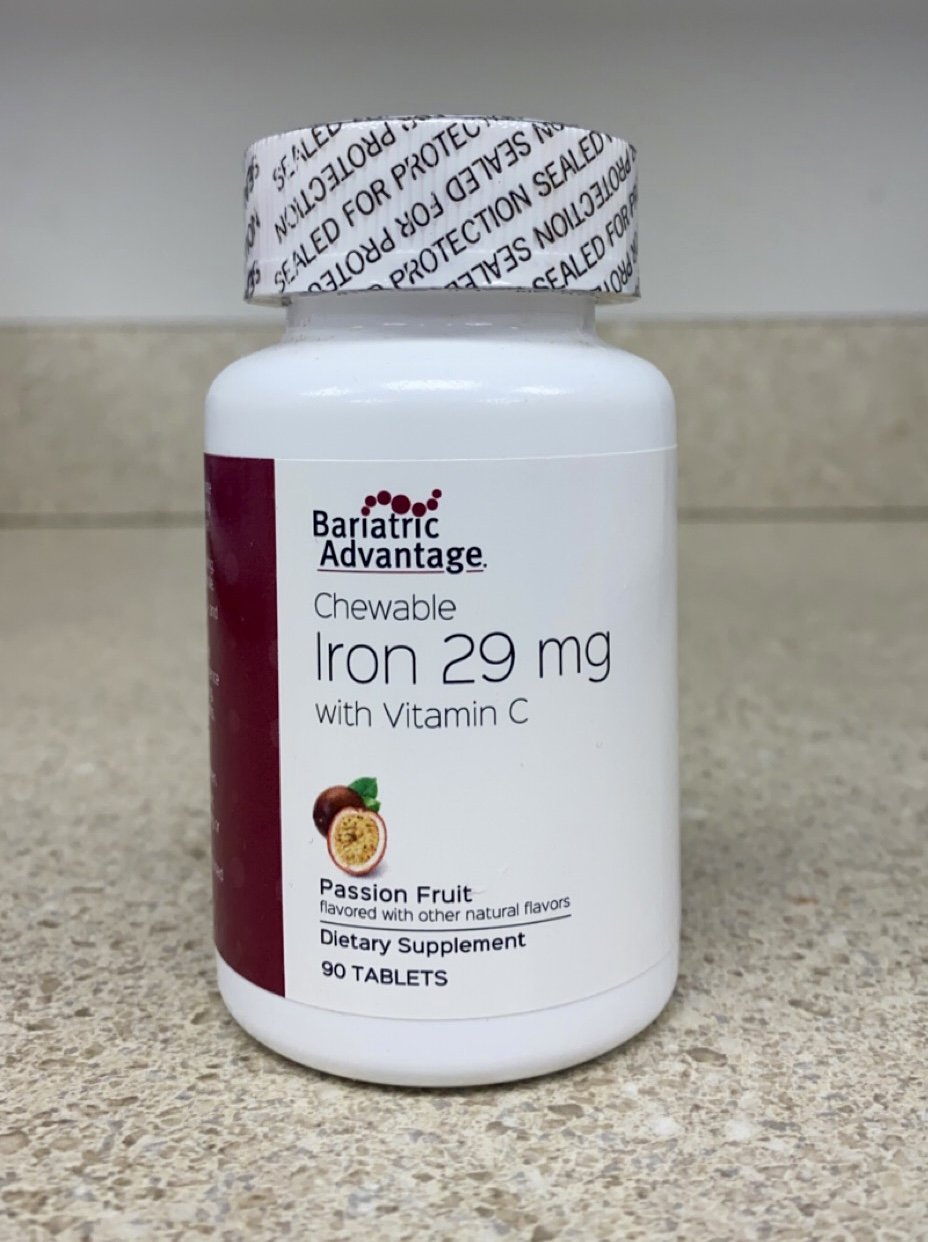 Bariatric Advantage Iron Chewable 29mg Passion Fruit