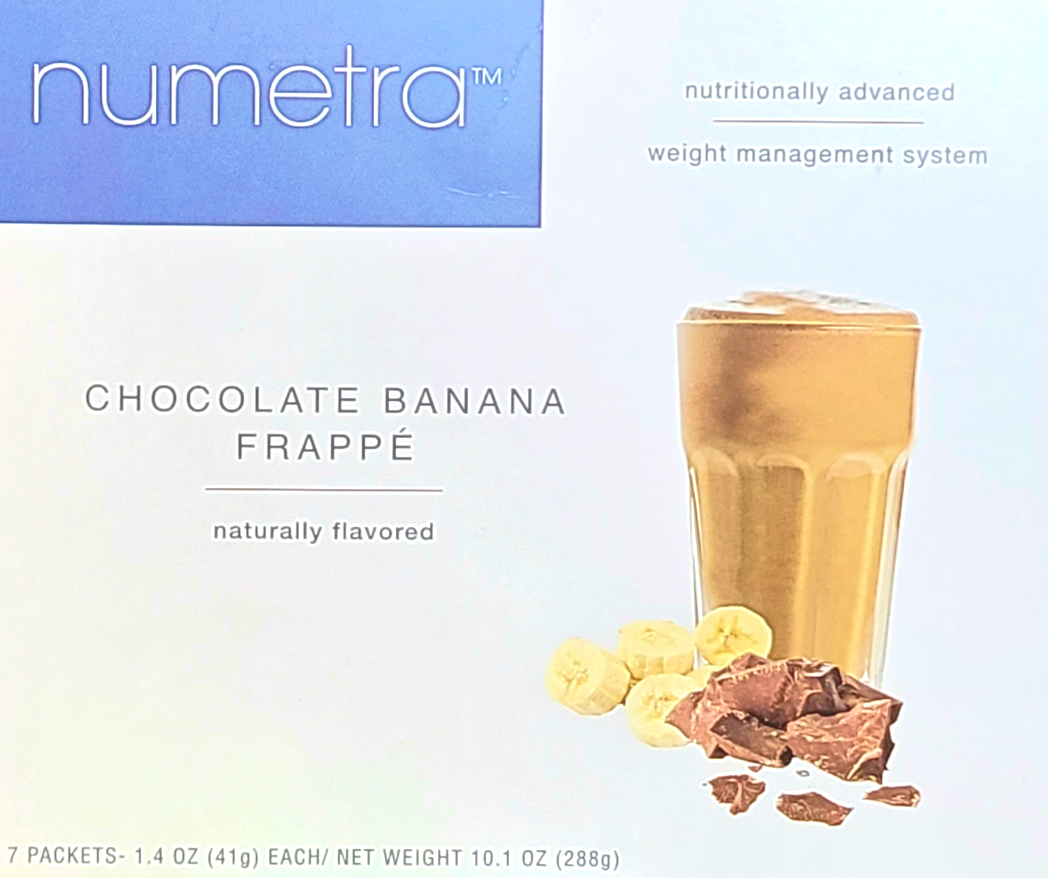 Chocolate Banana Frappe Shake - Numetra