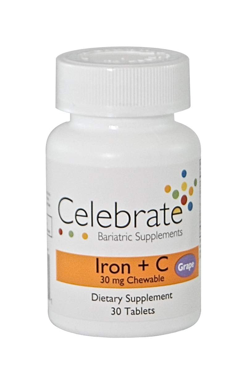 Celebrate Iron + C Chewable - Grape