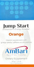 Jump Start Energy Drink Mix