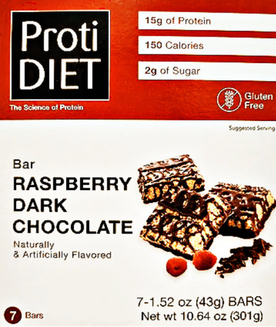 Raspberry Dark Chocolate Squares - ProtiDiet