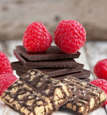 Raspberry Dark Chocolate Squares - ProtiDiet