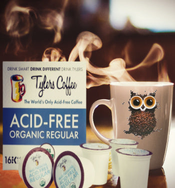 Tyler's REGULAR - K-Cup Acid Free Coffee